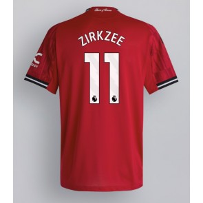 Manchester United Joshua Zirkzee #11 Hemmatröja 2025-26 Kortärmad
